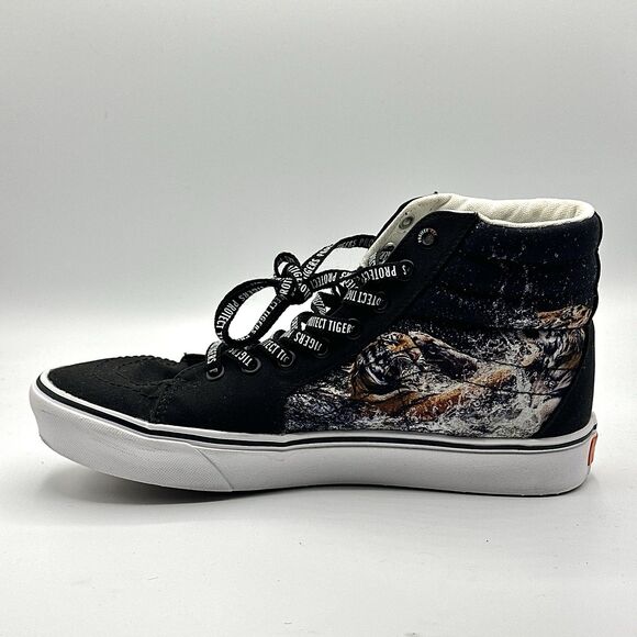 Vans x Discovery Tiger Comfycush SK8 HI Sneakers Mens Size 9 Project Cat main image 13